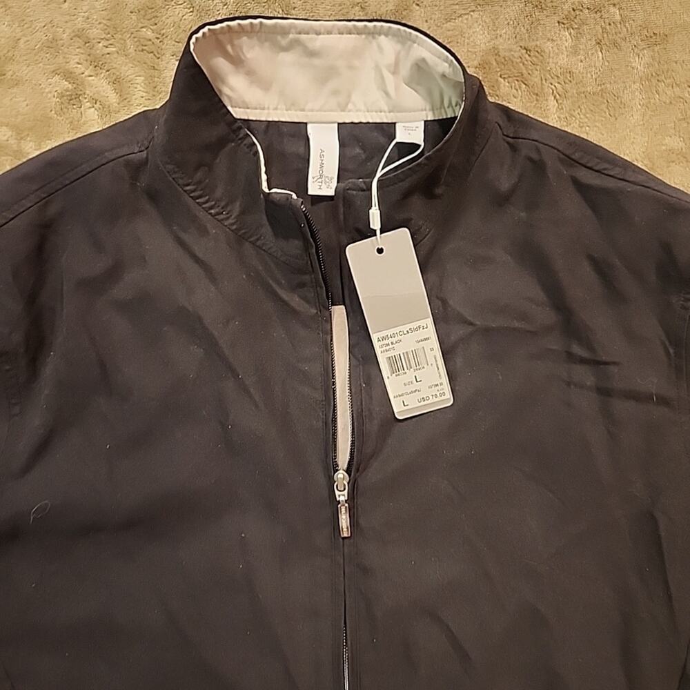 Ashworth Woman's Black Golf Jacket Size Large